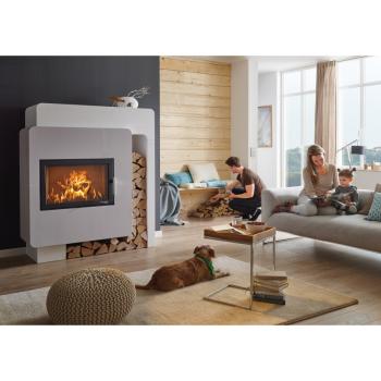 Haas & Sohn Kaminbausatz ARLBERG, Kamineinsatz KOMFORT-IV 180.18 0601800800000